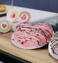 Load image into Gallery viewer, Strawberry Heart Gelato Cake
